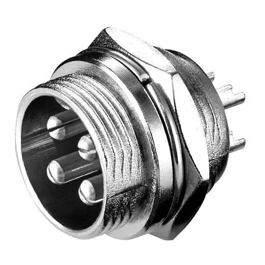 Mikrofon Einbaustecker 4-polig