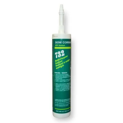 732 Dow Silastic RTV WHITE 10.10 Oz. - 300 ml Kartusche