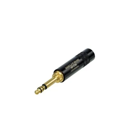 Mikrofonstecker Luftfahrtnorm 3-polig NP3CM-B - Neutrik