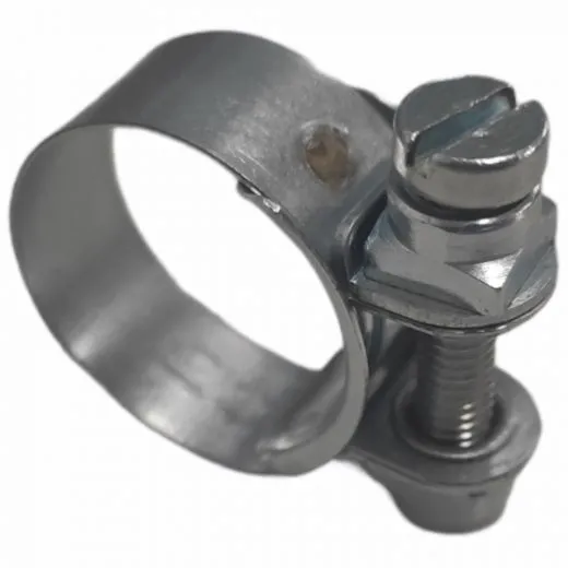 Norma rundziehende Schlauchschelle, Stahl verzinkt 20,0mm, Bandbreite 9mm