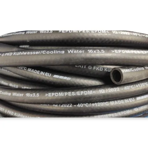 Kühlwasserschlauch Gummi Ø 16,0 x 3,5mm (5/8") Semperit