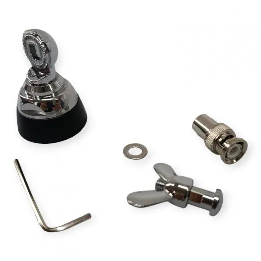 Flugfunk Antenne mit Edelstahlstrahler VU 108-550 / 108-550 MHz