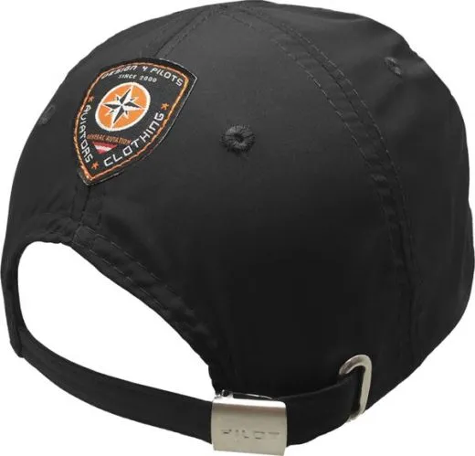 Pilot Cap Microfaser Schwarz