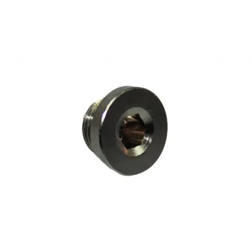 Verschlussstopfen Innenskt. G 1/8" Messing vernickelt