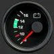 Voltmeter 52mm 8 - 16V
