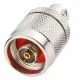 Adapter BNC-Buchse auf N-Stecker für 50 Ohm