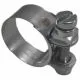 Normaclamp rundziehende Schlauchschelle, Stahl verzinkt 14,0mm, Bandbreite 9mm