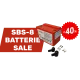 Hawker EnerSys Powersafe SBS-8 | Leichte Starterbatterie für Ultraleicht Flugzeuge | 12V 7,3 Ah