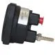 Ladedruckanzeige UMA MANIFOLD PRESS 57mm incl. Anschlusstülle