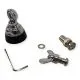 Flugfunk Antenne mit Edelstahlstrahler VU 108-550 / 108-550 MHz