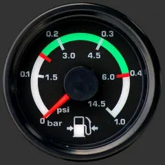 Benzindruckanzeige 1bar Ø52mm