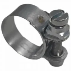 Normaclamp rundziehende Schlauchschelle, Stahl verzinkt 10,0mm, Bandbreite 7mm