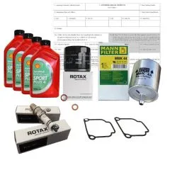 Servicepaket Rotax 912 (80 / 100 PS) - 200 Stunden Kontrolle mit ROTAX Zündkerzen - zertifiziert