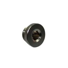 Verschlussstopfen Innenskt. G 1/8" Messing vernickelt